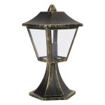 Ledvance Outdoor Lantern E27 Endura Classic Black-Gold | 33cm - Traditioneel