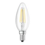 Osram Classic LED E14 Candle Filament Clear 4W 470lm - 827 Extra Warm White | 3 Step Dim - Replaces 40W