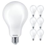 Multipack 6x Philips Corepro LED Bulb E27 Pear Frosted 23W 3452lm - 865 Daylight | Replaces 200W