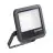 Ledvance LED Floodlight Aluminium Black 69W 9150lm 100D - 830 Warm White | IP66 - Symmetrical