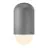 Nordlux Heka Wall Light Aluminium Grey | IP54 - Suitable for E27