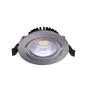 Noxion LED Adjustable Slim Spot Silver Round 6W 550lm 60D - 927 Extra Warm White | 85mm - IP54 - Dimmable - Best Colour Rendering