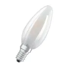 Osram Classic LED E14 Candle Filament Frosted 2.5W 250lm - 840 Cool White | Replaces 25W