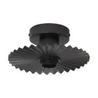 Ledvance Decor Plisse Ceiling Steel Grey | Suitable for E27