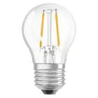 Ledvance  Classic LED E27 Ball Filament Clear 1.5W 136lm - 827 Extra Warm White | Replaces 15W