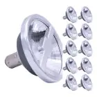 Multipack 10x Noxion Lucent LED Spot AR70 BA15d 6W 350lm 36D - 927 Extra Warm White | Best Colour Rendering - Dimmable - Replaces 50W