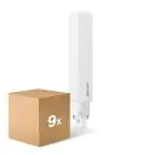Multipack 9x Philips CorePro PL-C LED 8.9W 990lm - 830 Warm White | Replaces 26W