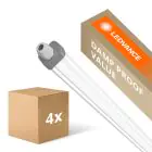 Multipack 4x Ledvance LED Waterproof Batten Damp Proof Slimvalue 50W 5500lm - 840 Cool White | 150cm 